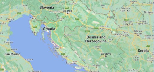 Croatia Bordering Countries