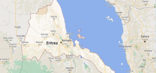 Eritrea Bordering Countries