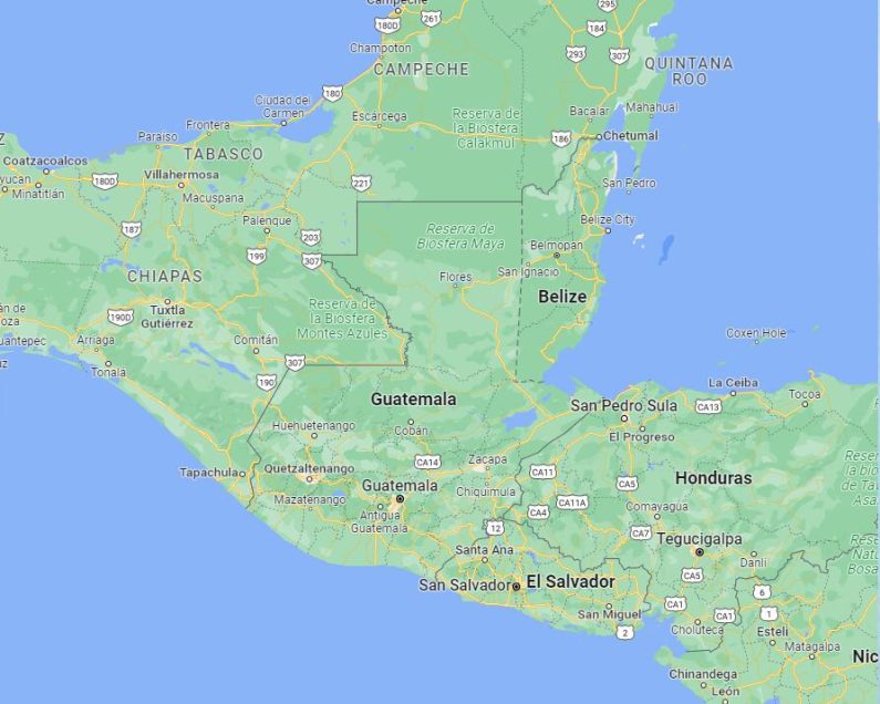 Guatemala Bordering Countries