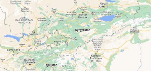 Kyrgyzstan Bordering Countries