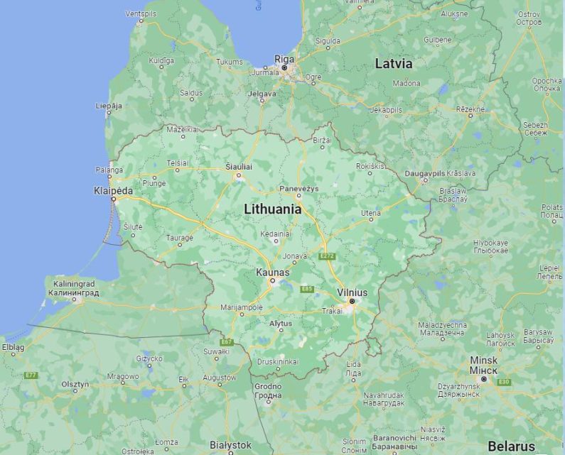 Lithuania Bordering Countries