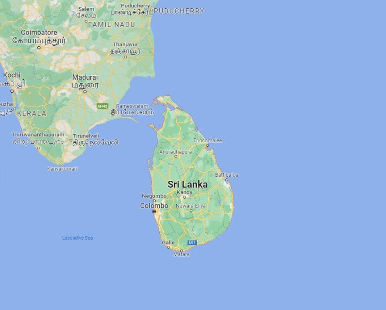 Sri Lanka Bordering Countries