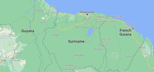 Suriname Bordering Countries
