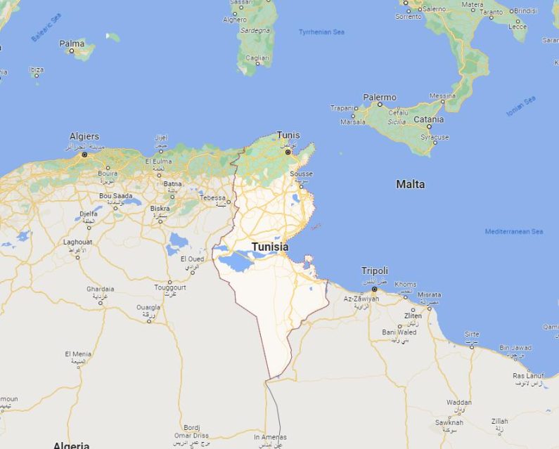 Tunisia Bordering Countries